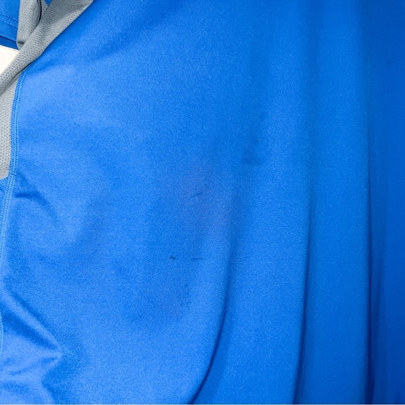 Nike Men’s Dri-FIT Short Sleeve Fitness Top, Royal Blue/Gray | L - Picture 8 of 10